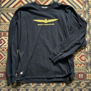 Men’s Honda Goldwing, long sleeve T-shirt